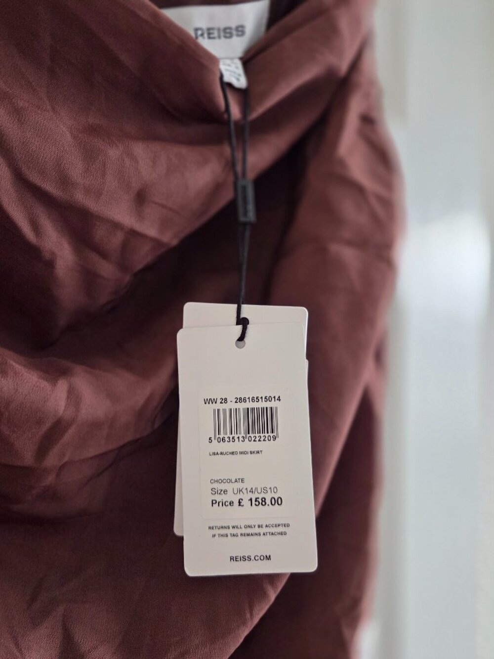 Reiss midi skirt